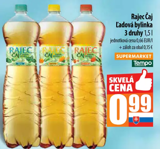 Rajec Čaj ľadová bylinka mäta