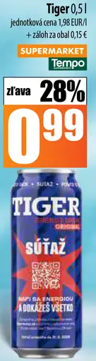 Tiger Energetický nápoj