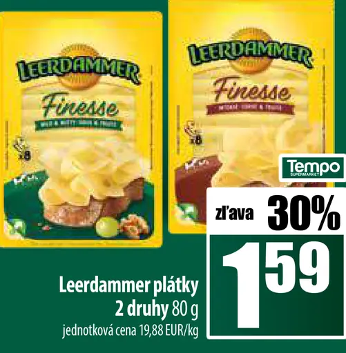 Leerdammer plátky