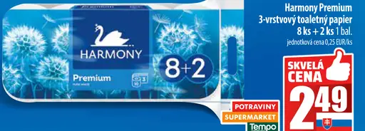 Harmony Premium toaletný papier