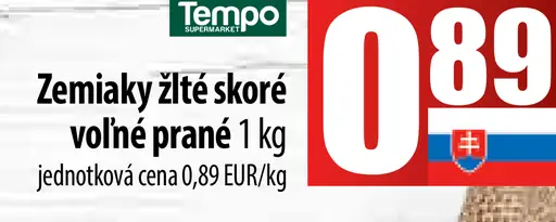 Zemiaky žlté skoré