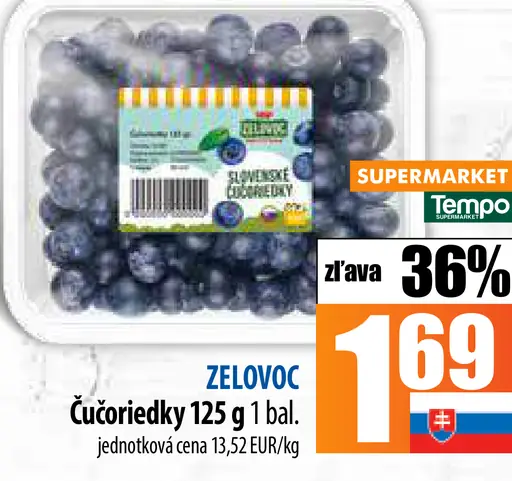 Zelovoc Čučoriedky