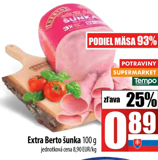 Extra Berto šunka