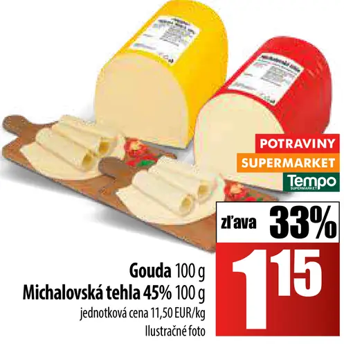 Michalovská tehla Gouda
