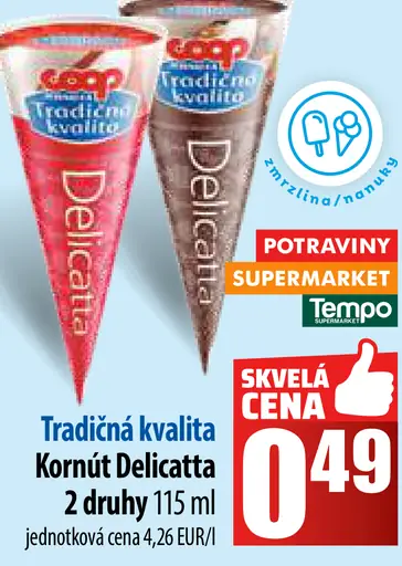 Delikata Klasik Kornút