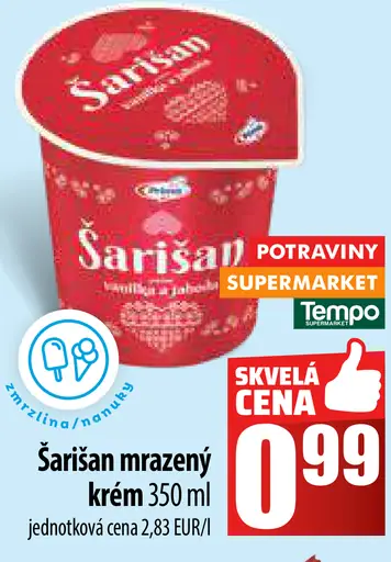 Šarišan mrazený krém