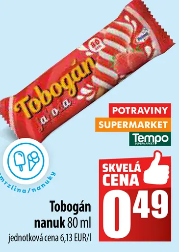 Toboggan nanuk