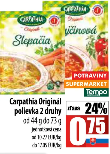 Carpathia Originál polievka