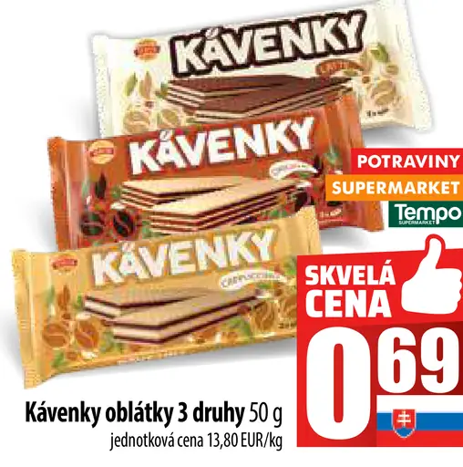 Kávenky oblátky