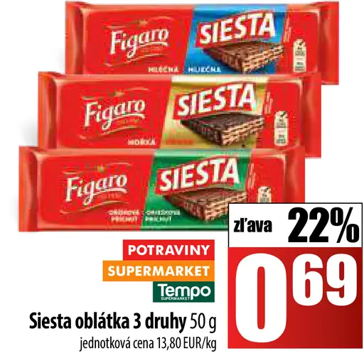 Siesta oblátka