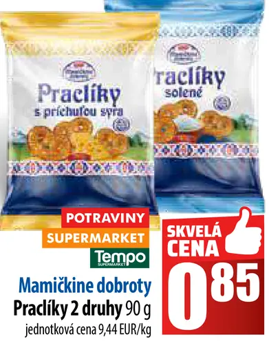 Mamčinine dobroty Praclíky
