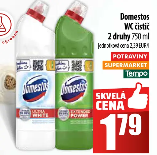 Domestos WC čistič