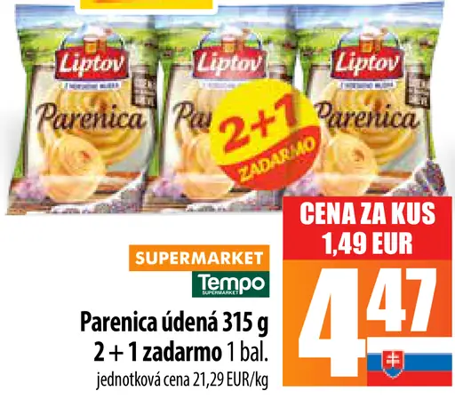 Liptov Parenica údená