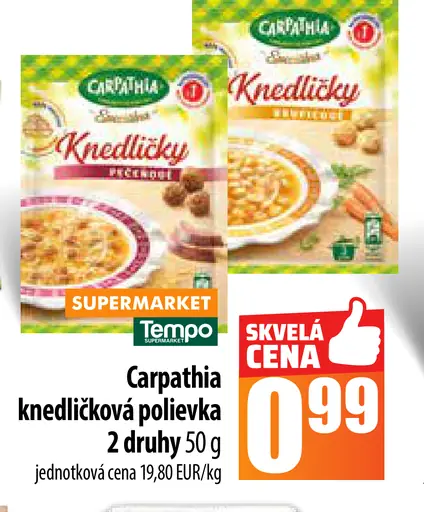 Carpathia Knedličková polievka