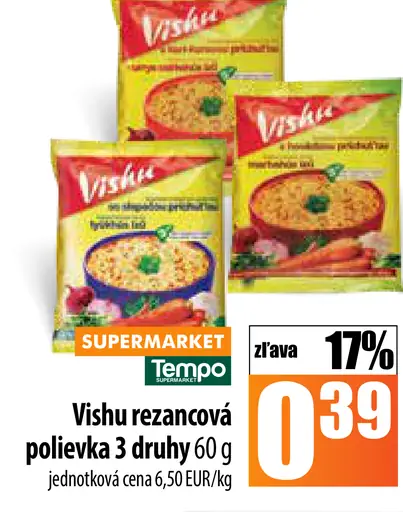 Vishu Rezancová polievka