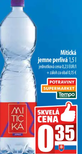 Mitická jemne perlivá