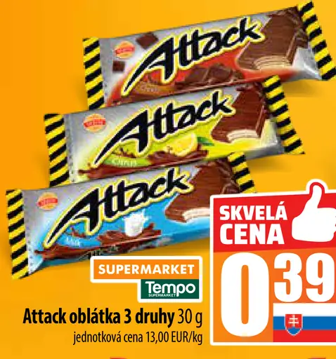 Attack oblátka