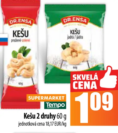 Dr. Ensa Kešu pražené solené