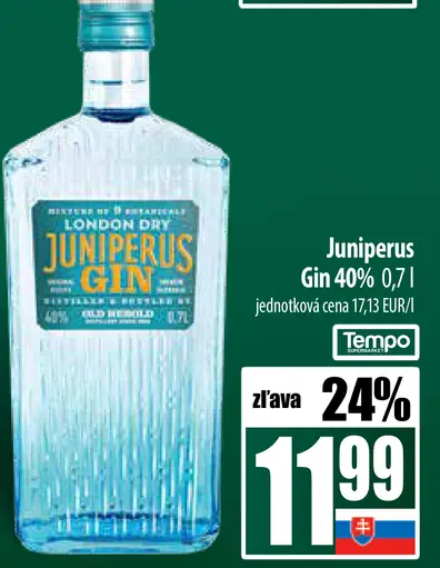 Juniperus Gin 40%