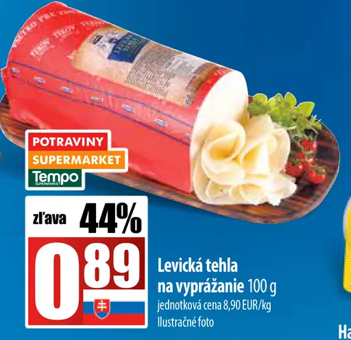 Levičská tehla na vyprážanie