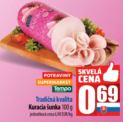 Tempo Kurácia šunka