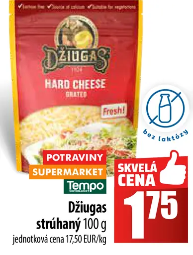Džiugas strúhaný