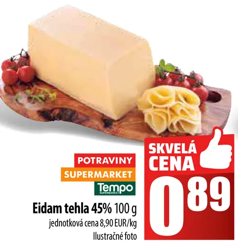 Eidam tehla 45%