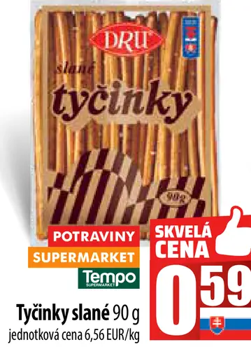 DRU tyčinky slané