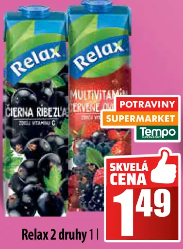 Relax Čierna ríbezľa