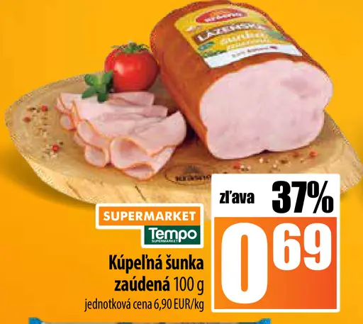 Kúpeľná šunka údená