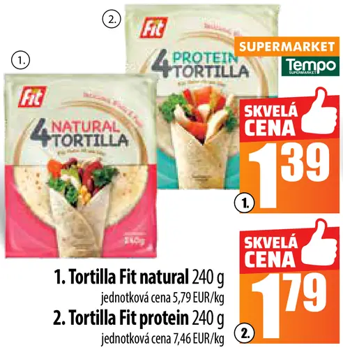 Fit Tortilla Fit natural