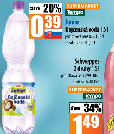 Junior Dojčenská voda