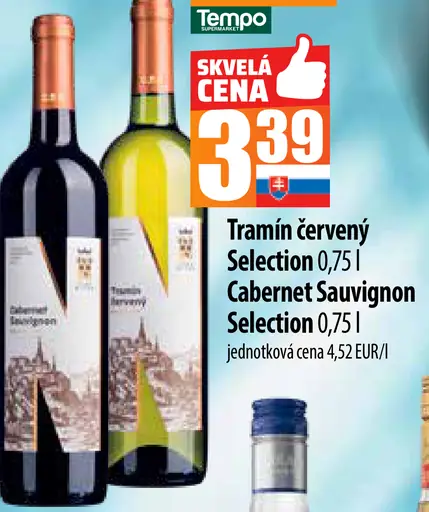 Selection Tramín červený / Cabernet Sauvignon