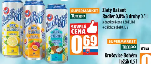 Zlatý Bažant radler