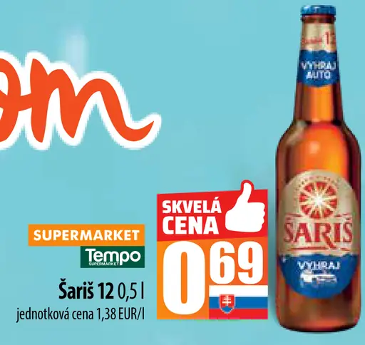 Šariš 12 plechovka