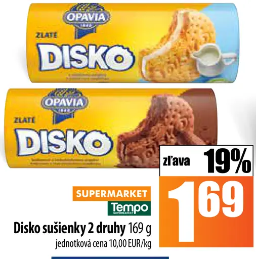 Opavia Disko sušienky
