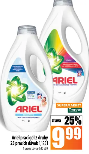 Ariel Prací gel