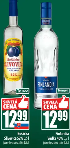 Bošácka Slivovica 52% alkohol