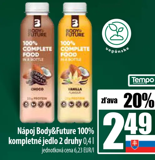 Body&Future 100% kompletné jedlo