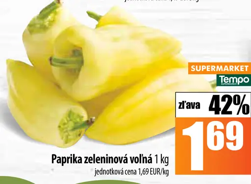 Paprika zeleninová