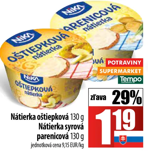 Nika Nátierka oštiepková remegová