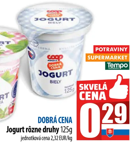 Coop jogurt