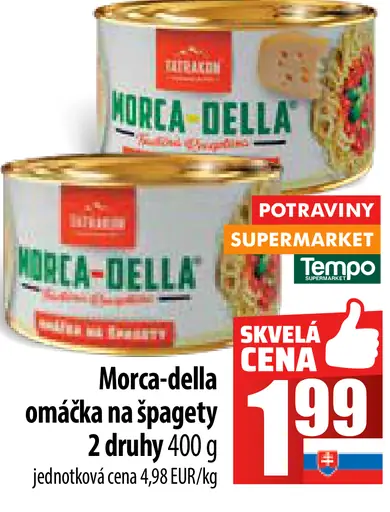 Hamé Morca-Della omáčka na špagety