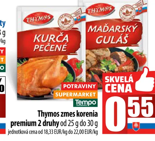 Thymos zmes korenia