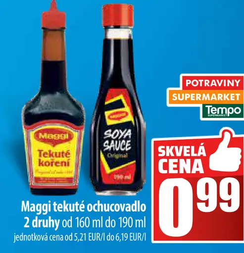 Maggi tekuté ochucovadlo