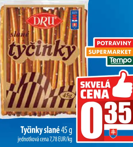 DRU tyčinky slané
