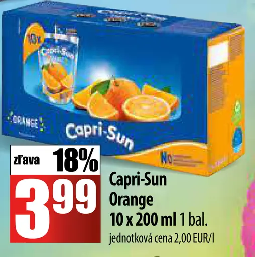 Capri Sun orange