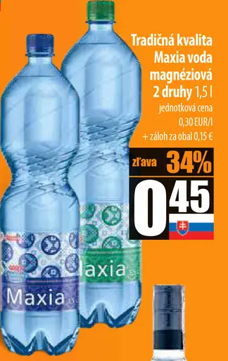 Maxia voda magnéziová