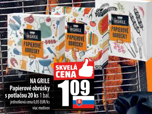 Papierové obrúsky s potlačou