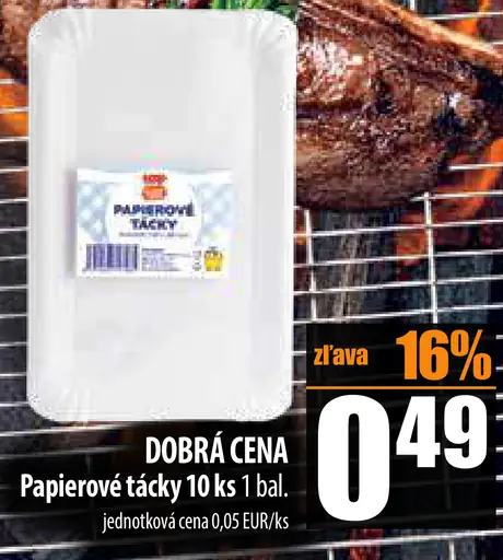 Papierové tácky